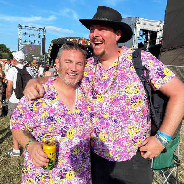 Psychedelic Shirts Trippy Patterned Button-Up Shirts