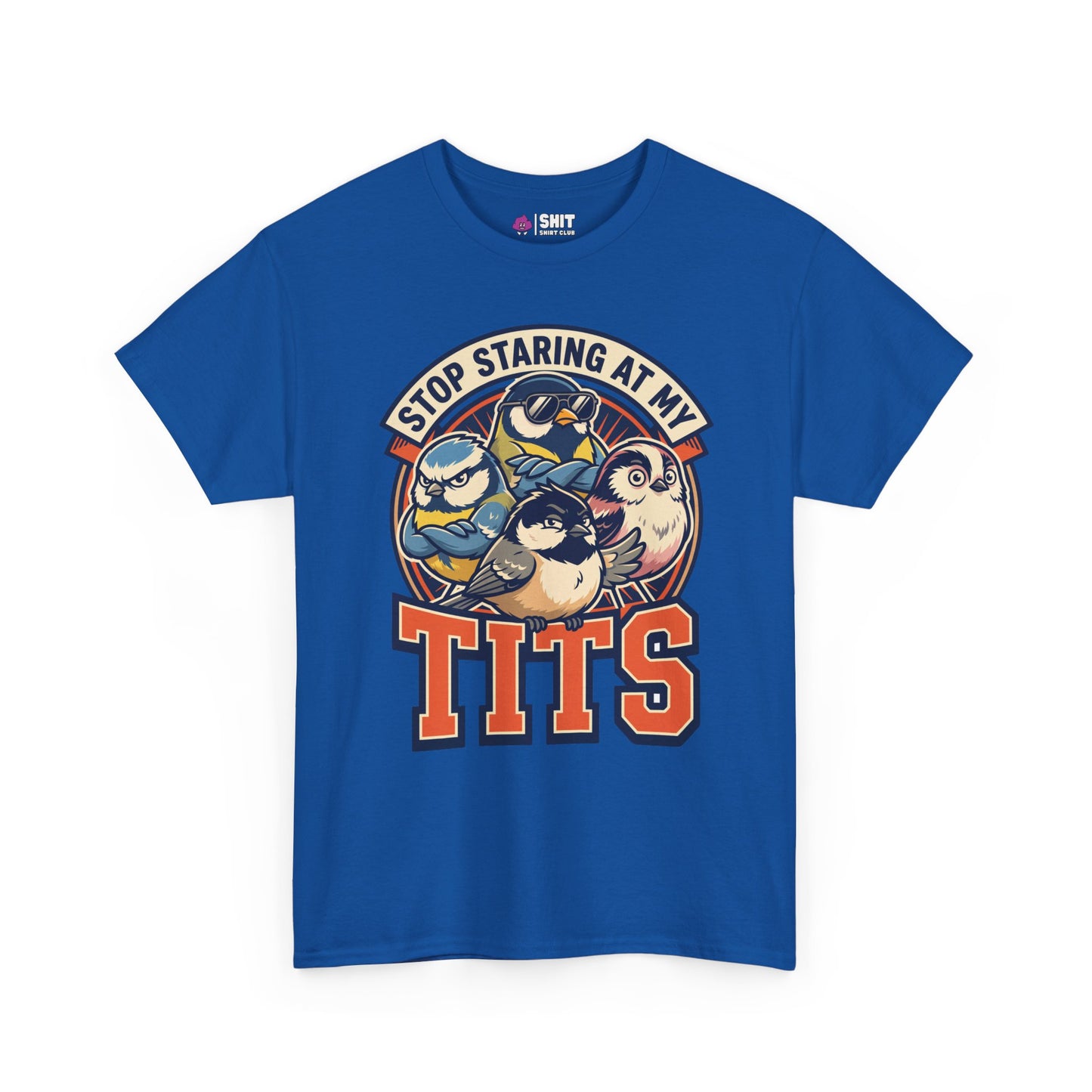 “Stop Staring at My Tits” Stag Do Tee - Shit Shirt Club