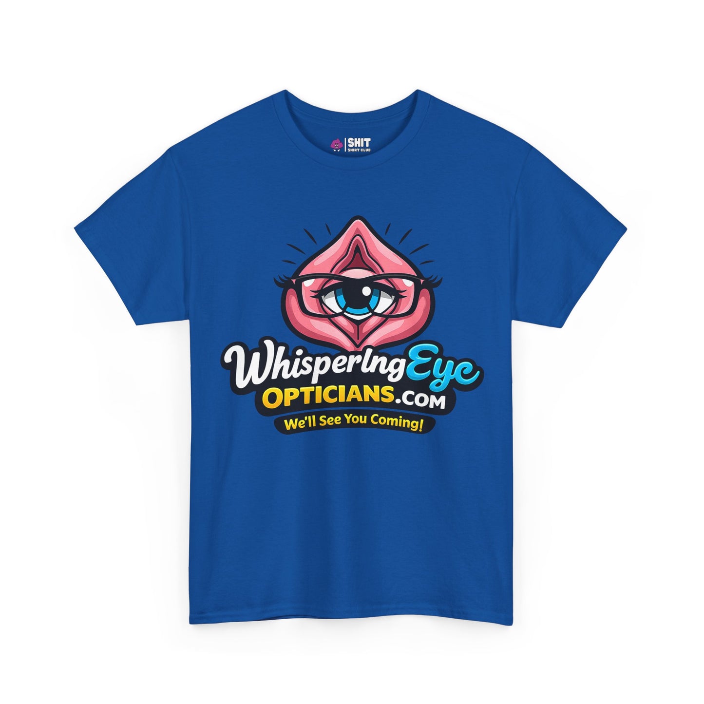 Whispering Eye Opticians Logo Tee (We'll See You Coming!)