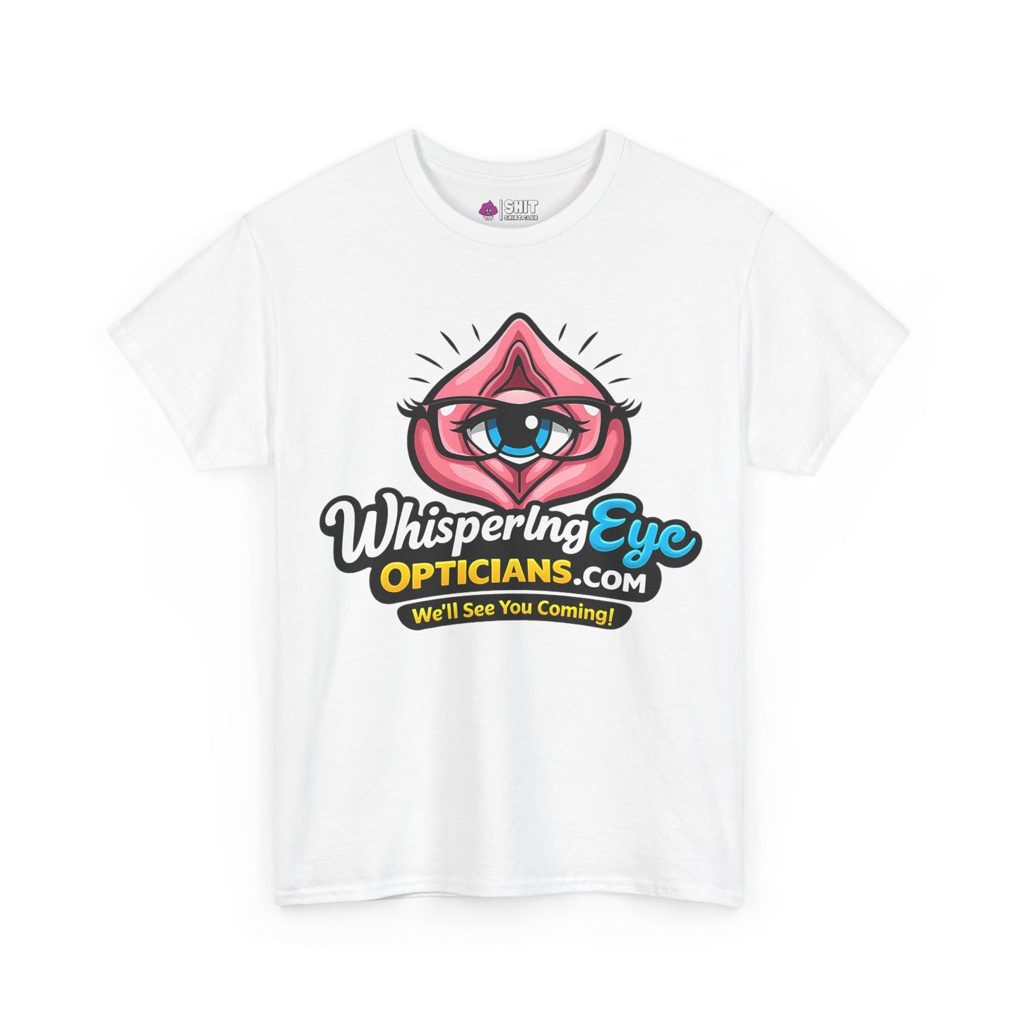 Whispering Eye Opticians Logo Tee (We'll See You Coming!)
