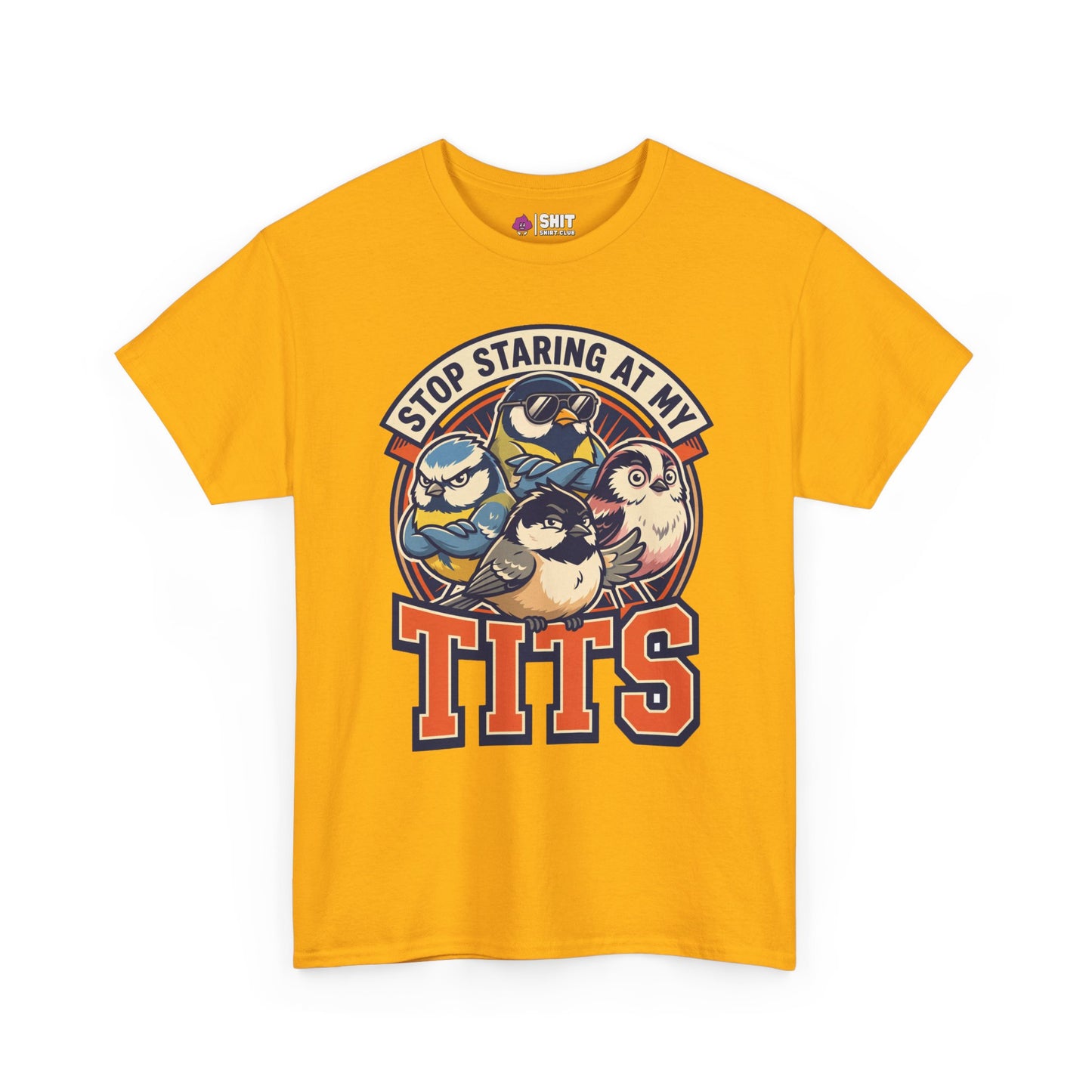 “Stop Staring at My Tits” Stag Do Tee - Shit Shirt Club
