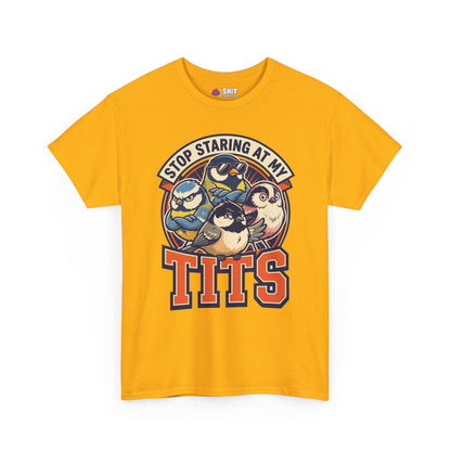 “Stop Staring at My Tits” Stag Do Tee - Shit Shirt Club