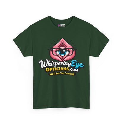 Whispering Eye Opticians Logo Tee (We'll See You Coming!)