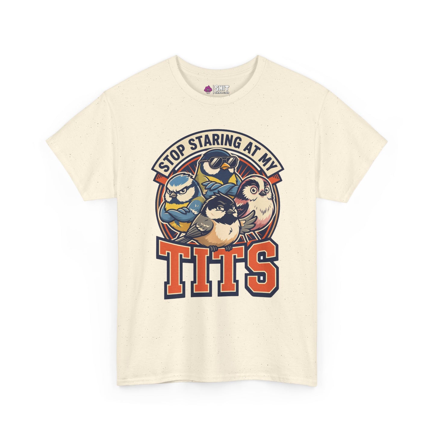 “Stop Staring at My Tits” Stag Do Tee - Shit Shirt Club