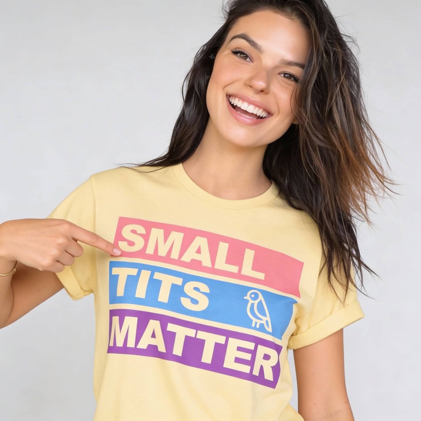 "Small Tits Matter" Tee