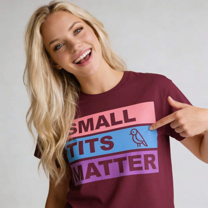 "Small Tits Matter" Tee