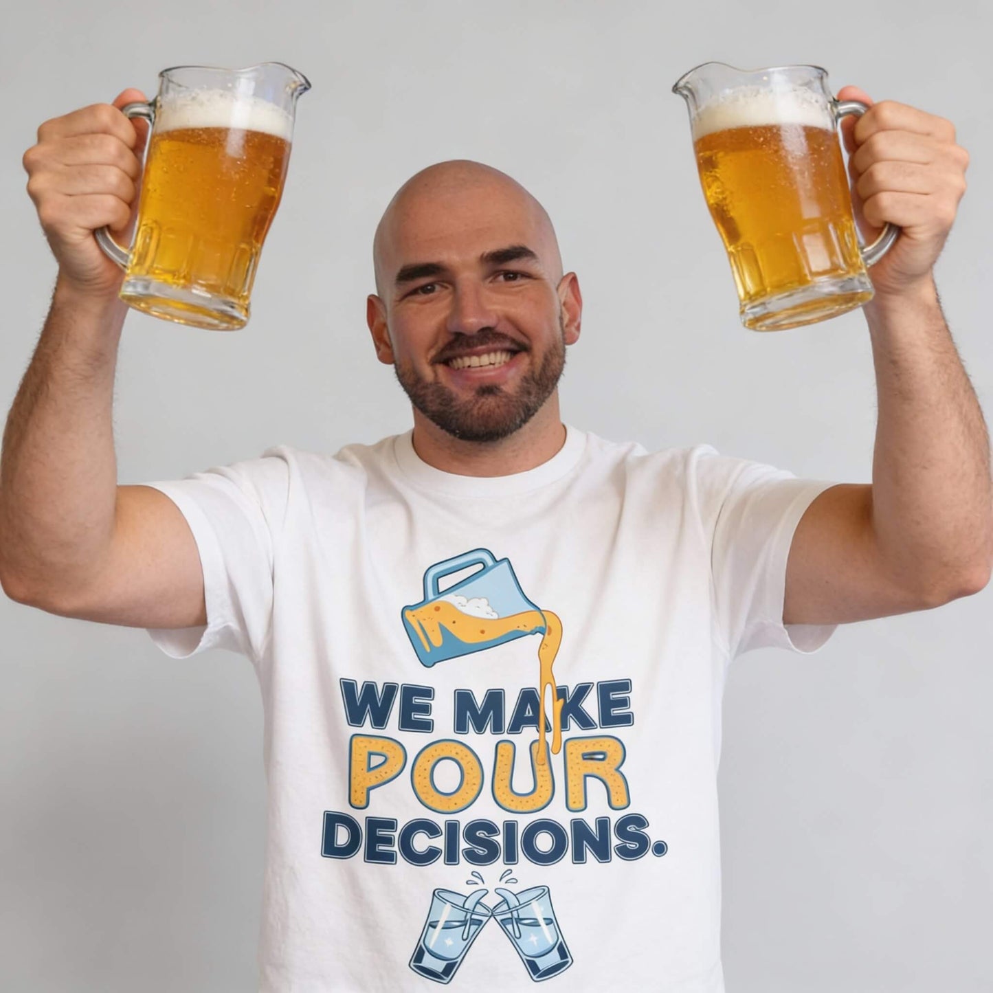 We Make Pour Decisions Tee