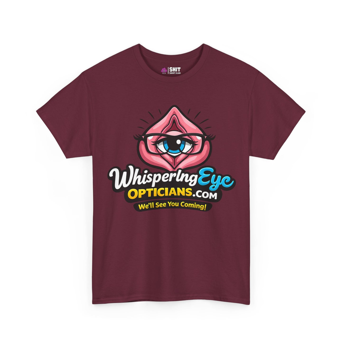Whispering Eye Opticians Logo Tee (We'll See You Coming!)