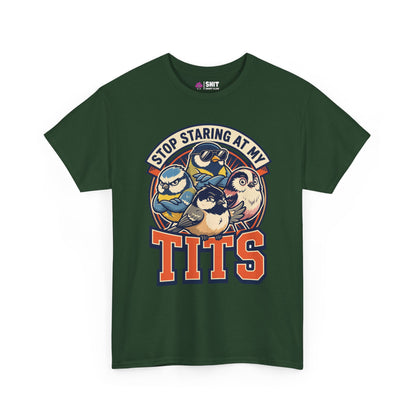 “Stop Staring at My Tits” Stag Do Tee - Shit Shirt Club