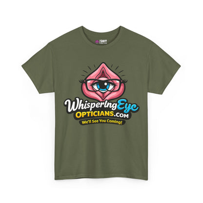 Whispering Eye Opticians Logo Tee (We'll See You Coming!)