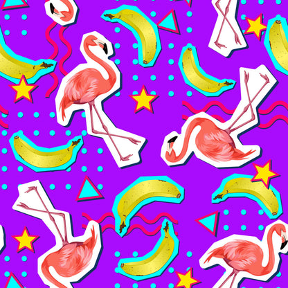 Bananas For Flamingos Tie Set - Shit Shirt Club 