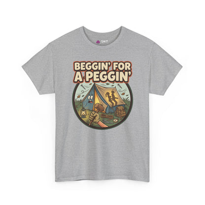 Beggin' for a Peggin' Camping Tee - Shit Shirt Club 