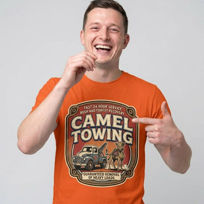 Camel Towing Funny Tee - Shit Shirt Club 