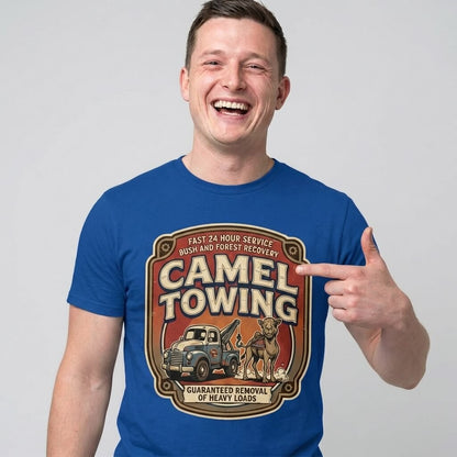 Camel Towing Funny Tee - Shit Shirt Club 