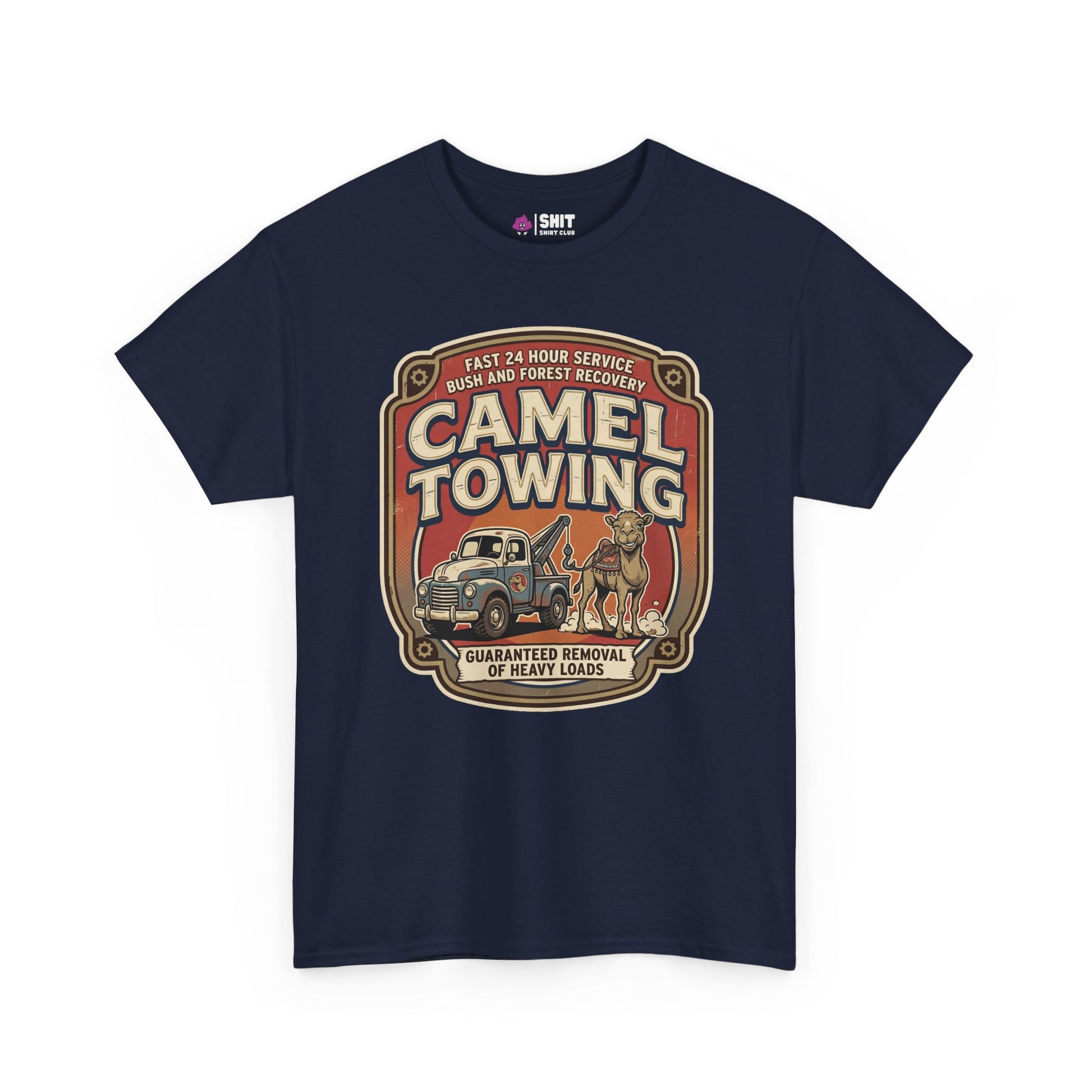 Camel Towing Funny Tee - Shit Shirt Club 