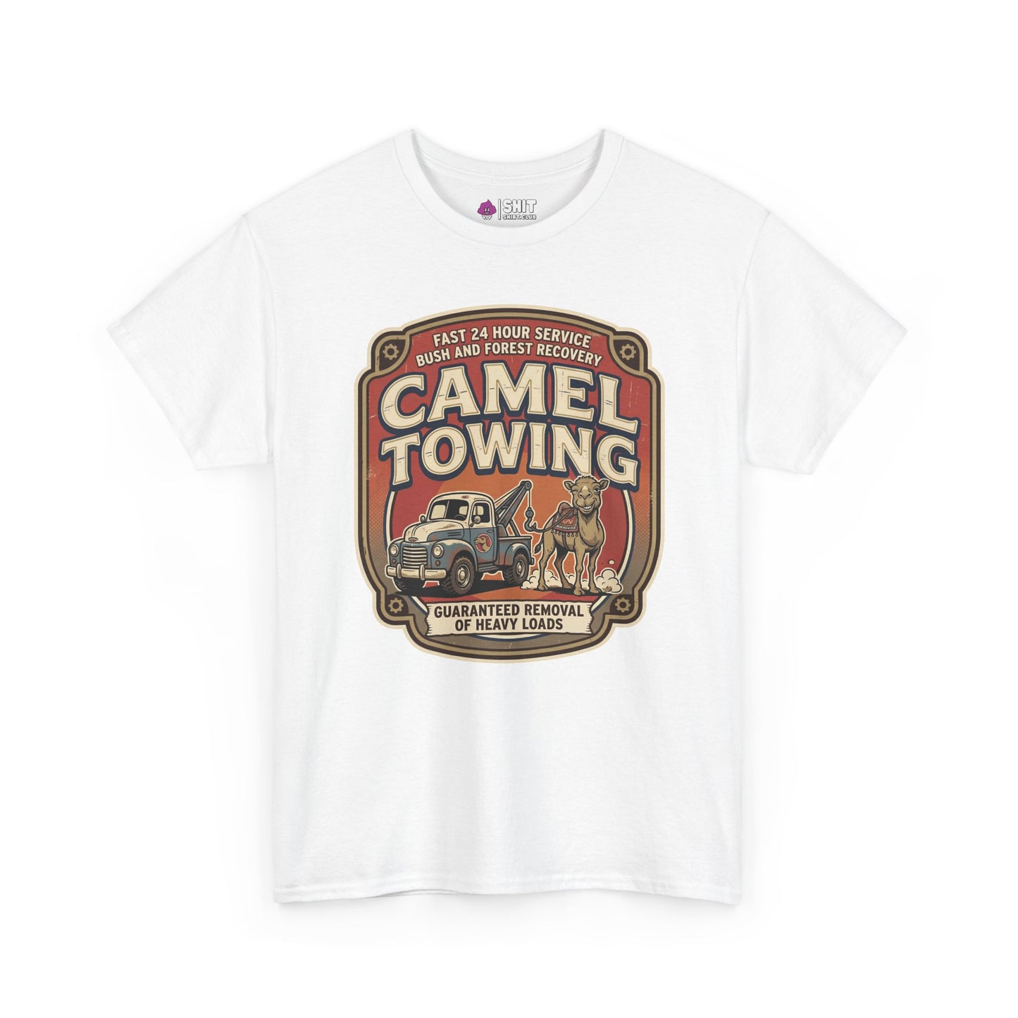 Camel Towing Funny Tee - Shit Shirt Club 