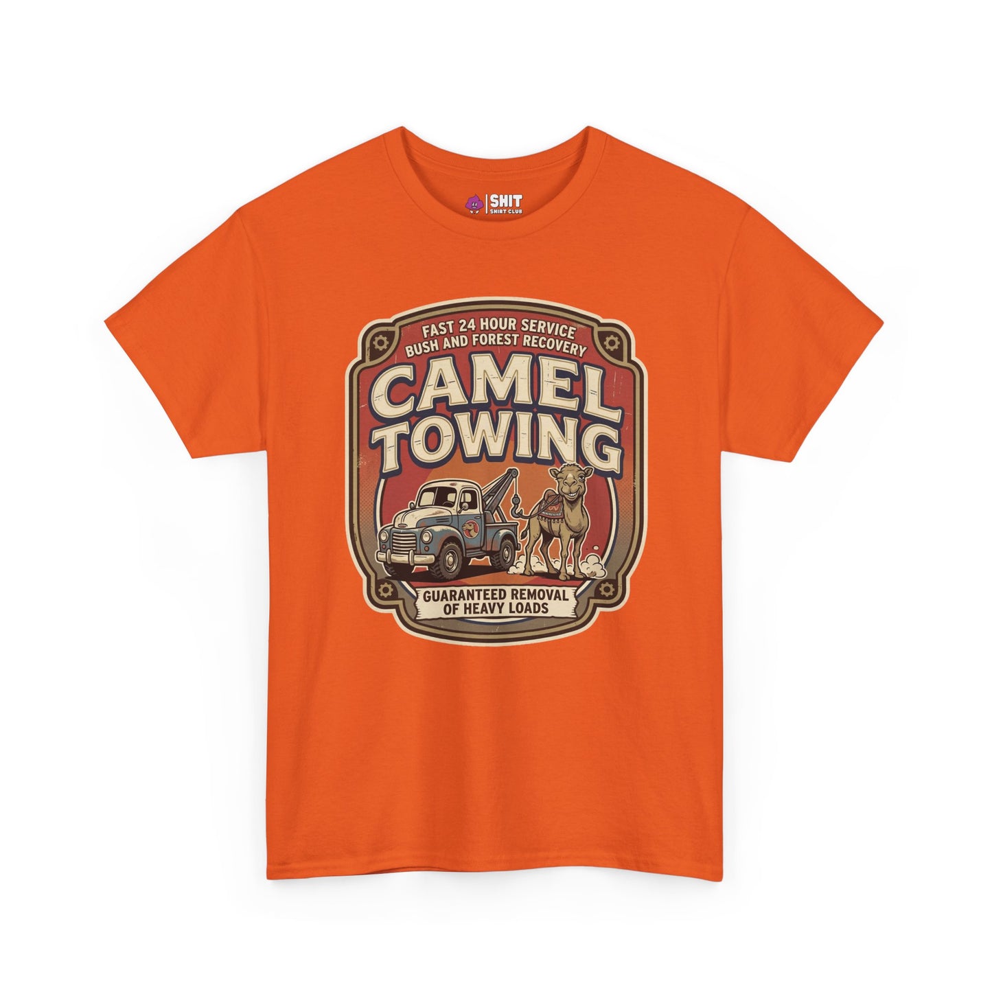 Camel Towing Funny Tee - Shit Shirt Club 