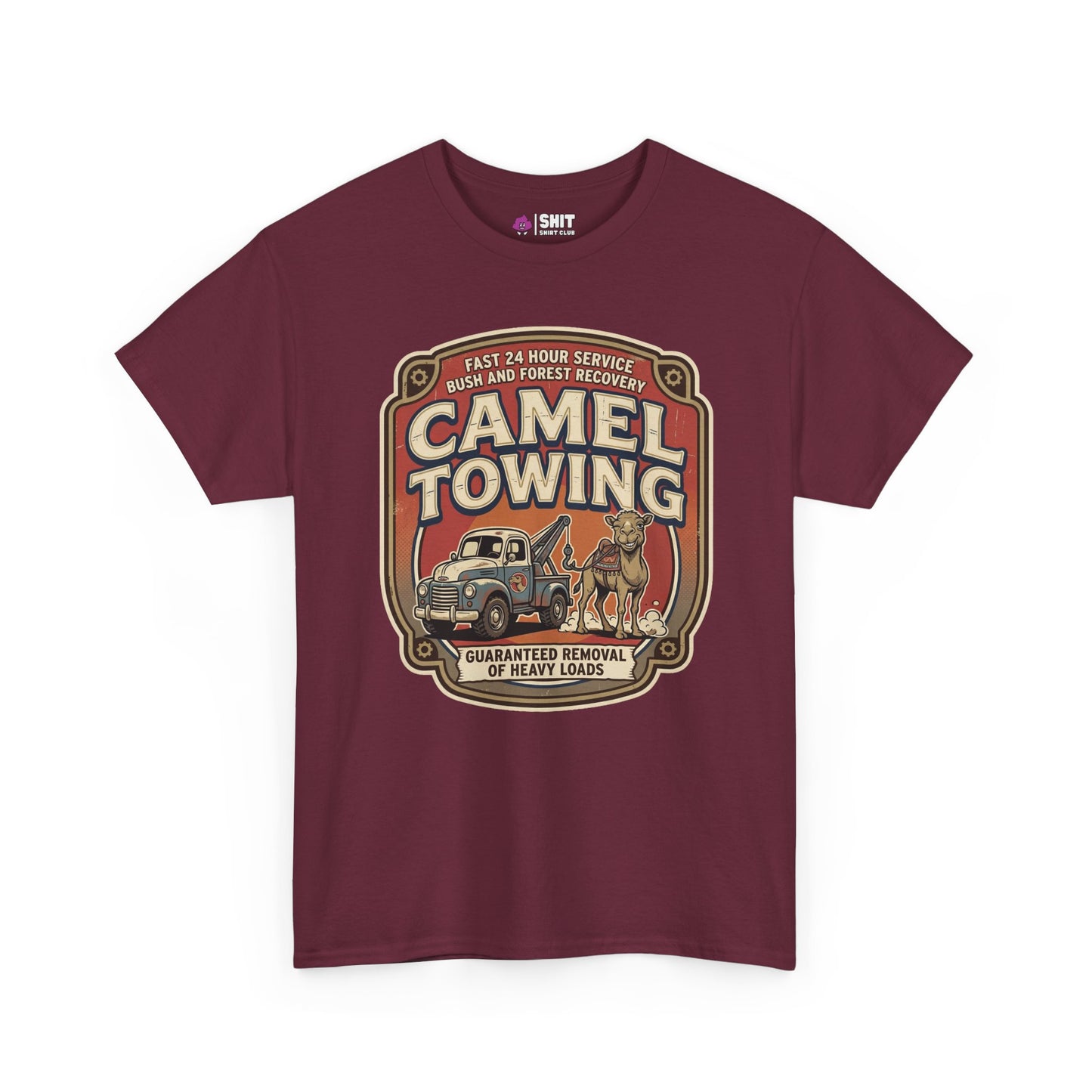 Camel Towing Funny Tee - Shit Shirt Club 