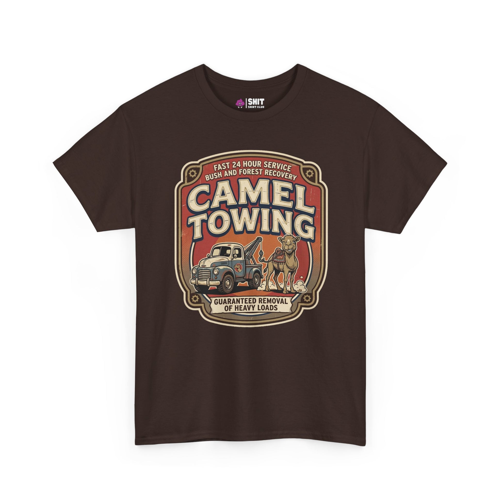 Camel Towing Funny Tee - Shit Shirt Club 
