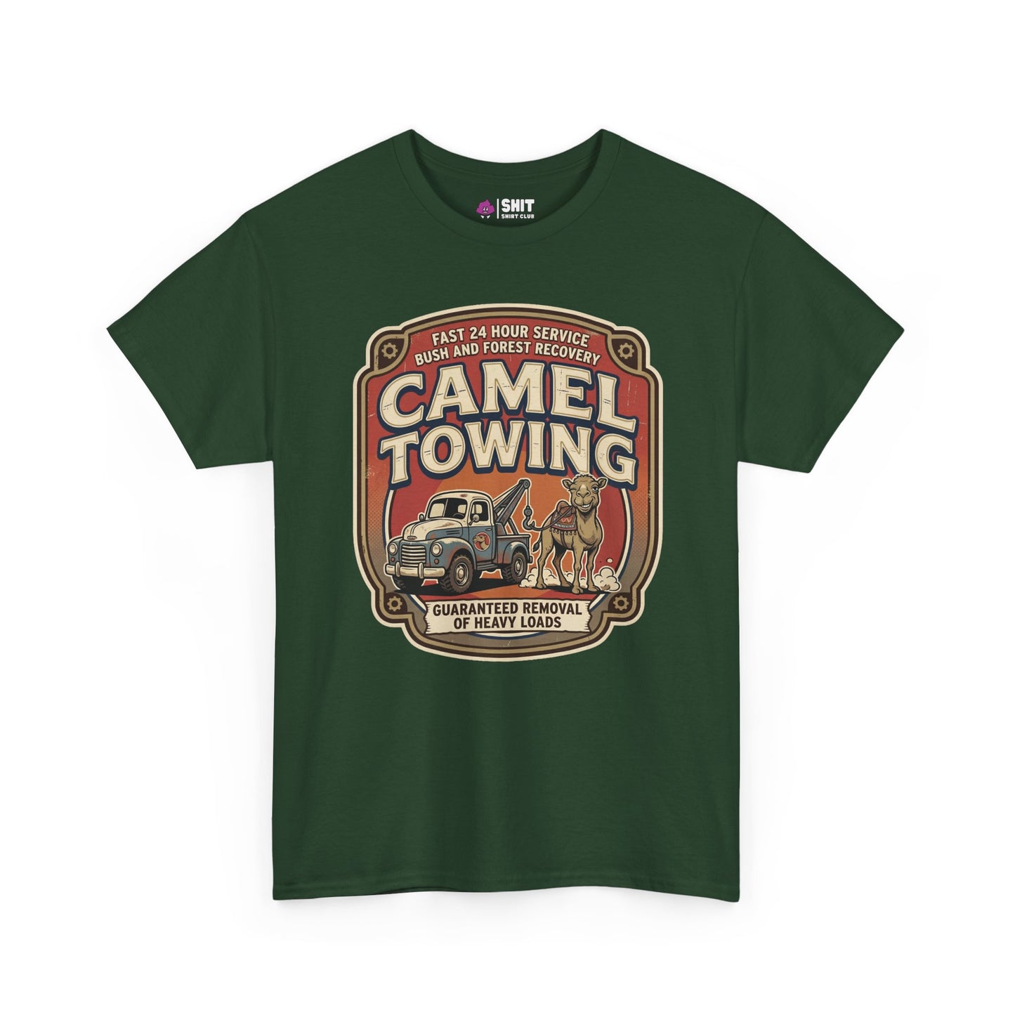 Camel Towing Funny Tee - Shit Shirt Club 