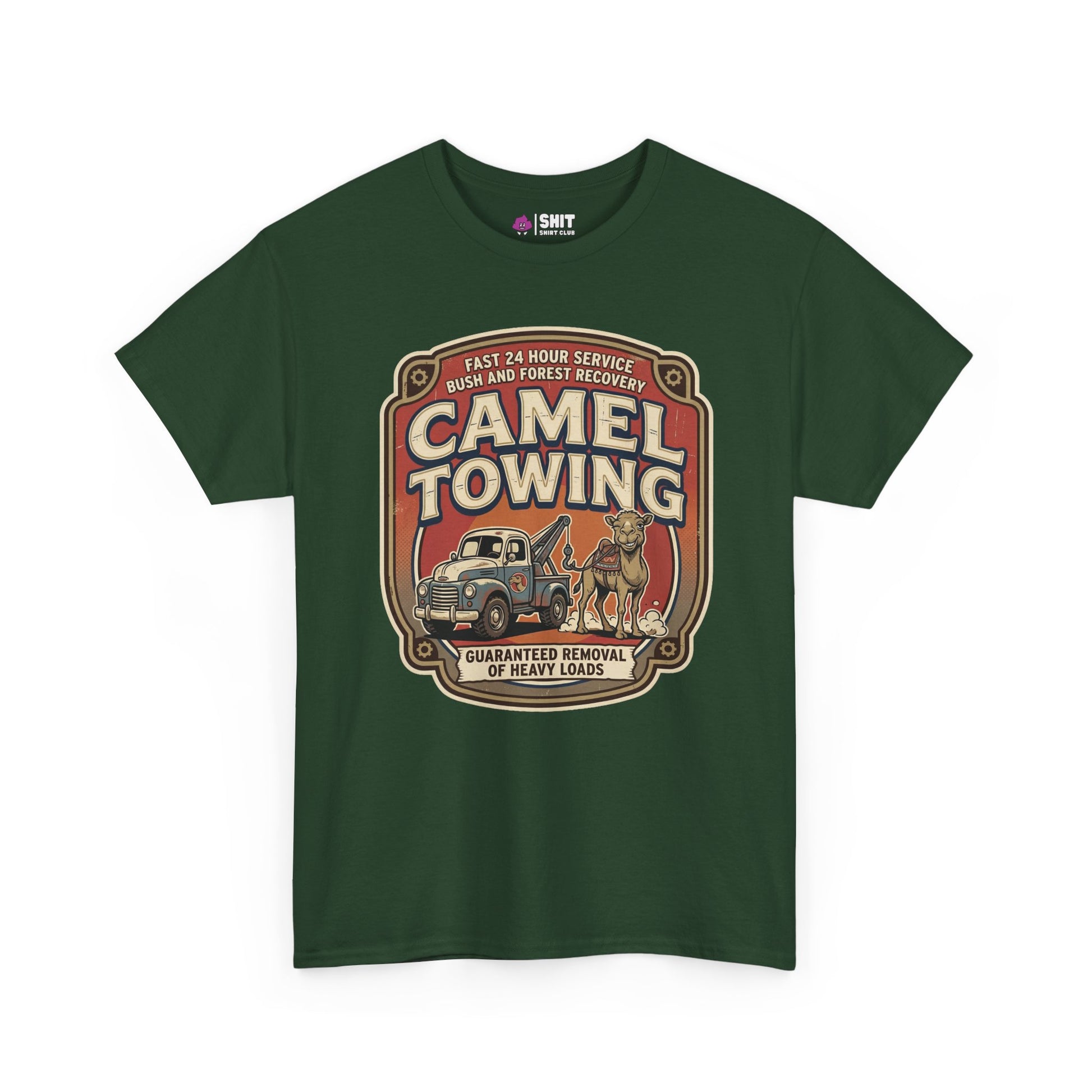Camel Towing Funny Tee - Shit Shirt Club 