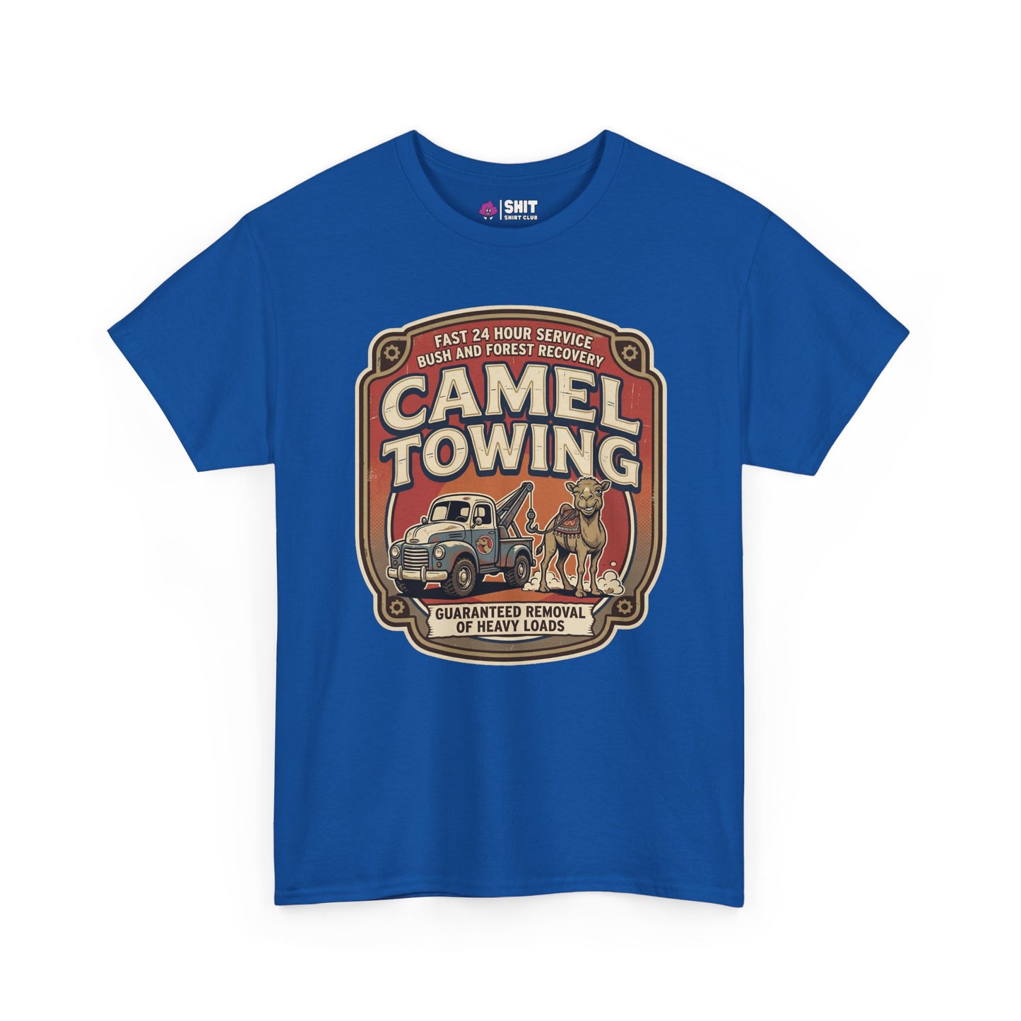 Camel Towing Funny Tee - Shit Shirt Club 