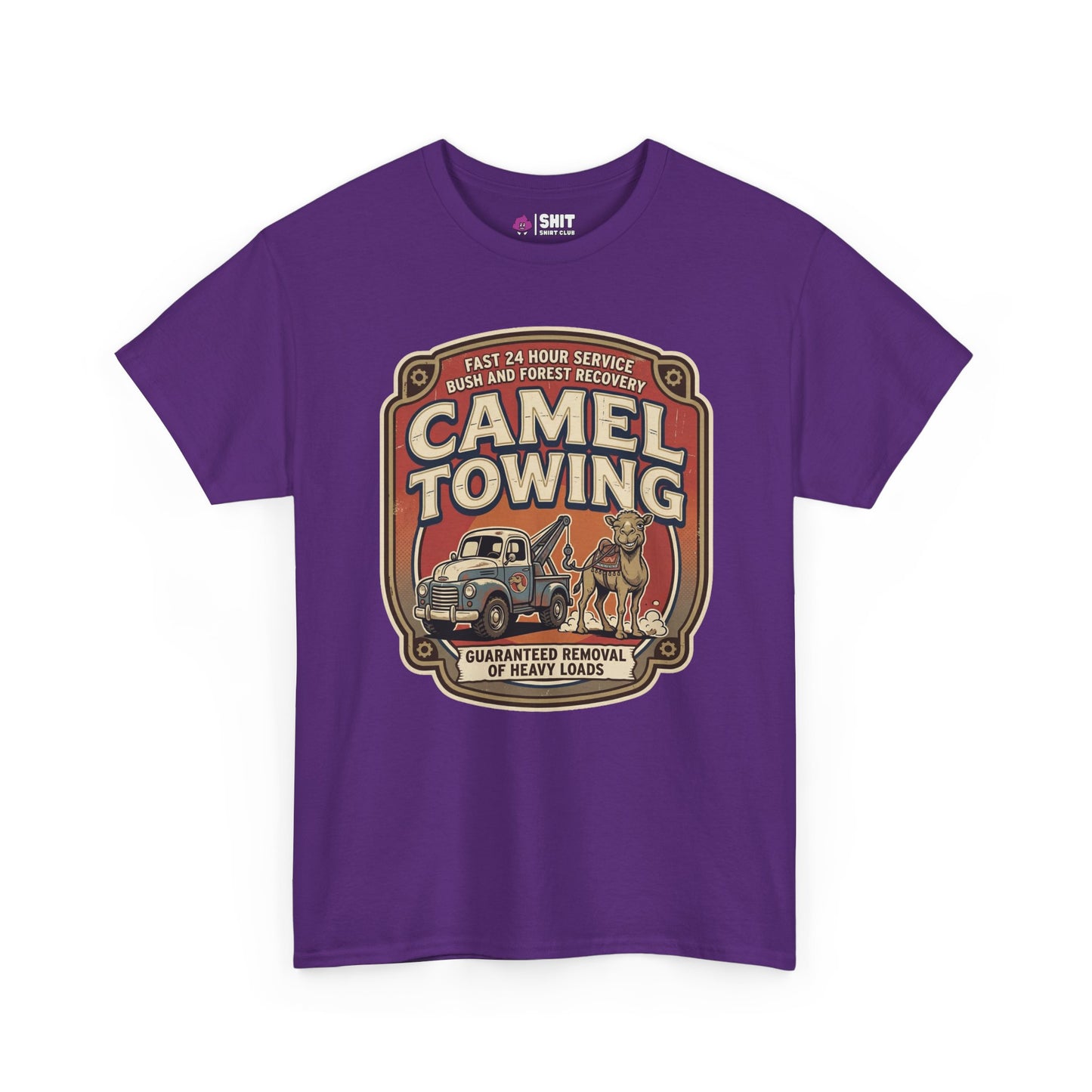 Camel Towing Funny Tee - Shit Shirt Club 