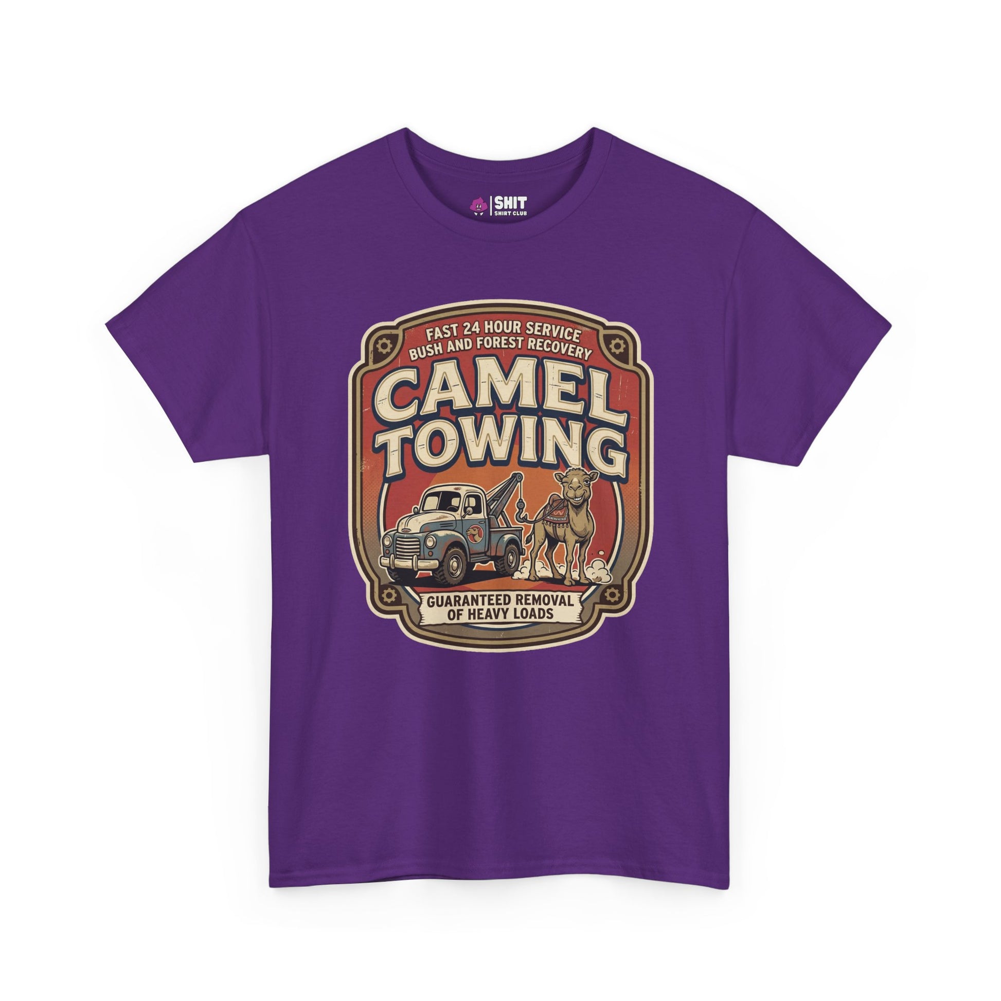 Camel Towing Funny Tee - Shit Shirt Club 
