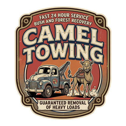 Camel Towing Funny Tee - Shit Shirt Club 