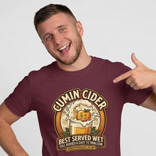 Cumin Cider Stag Do Tee - Shit Shirt Club 