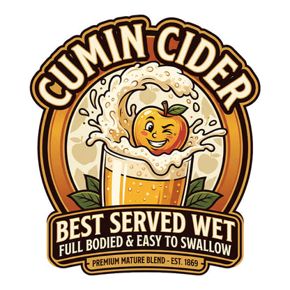 Cumin Cider Stag Do Tee - Shit Shirt Club 