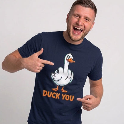 Duck You T-Shirt | Funny Rude Duck Pun Tee - Shit Shirt Club 