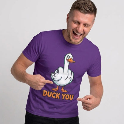 Duck You T-Shirt | Funny Rude Duck Pun Tee - Shit Shirt Club 