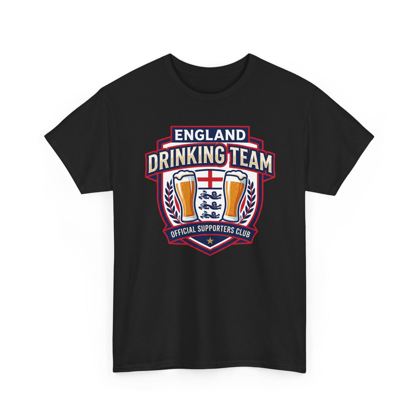 England Football Drinking Team Tee - Shit Shirt Club 
