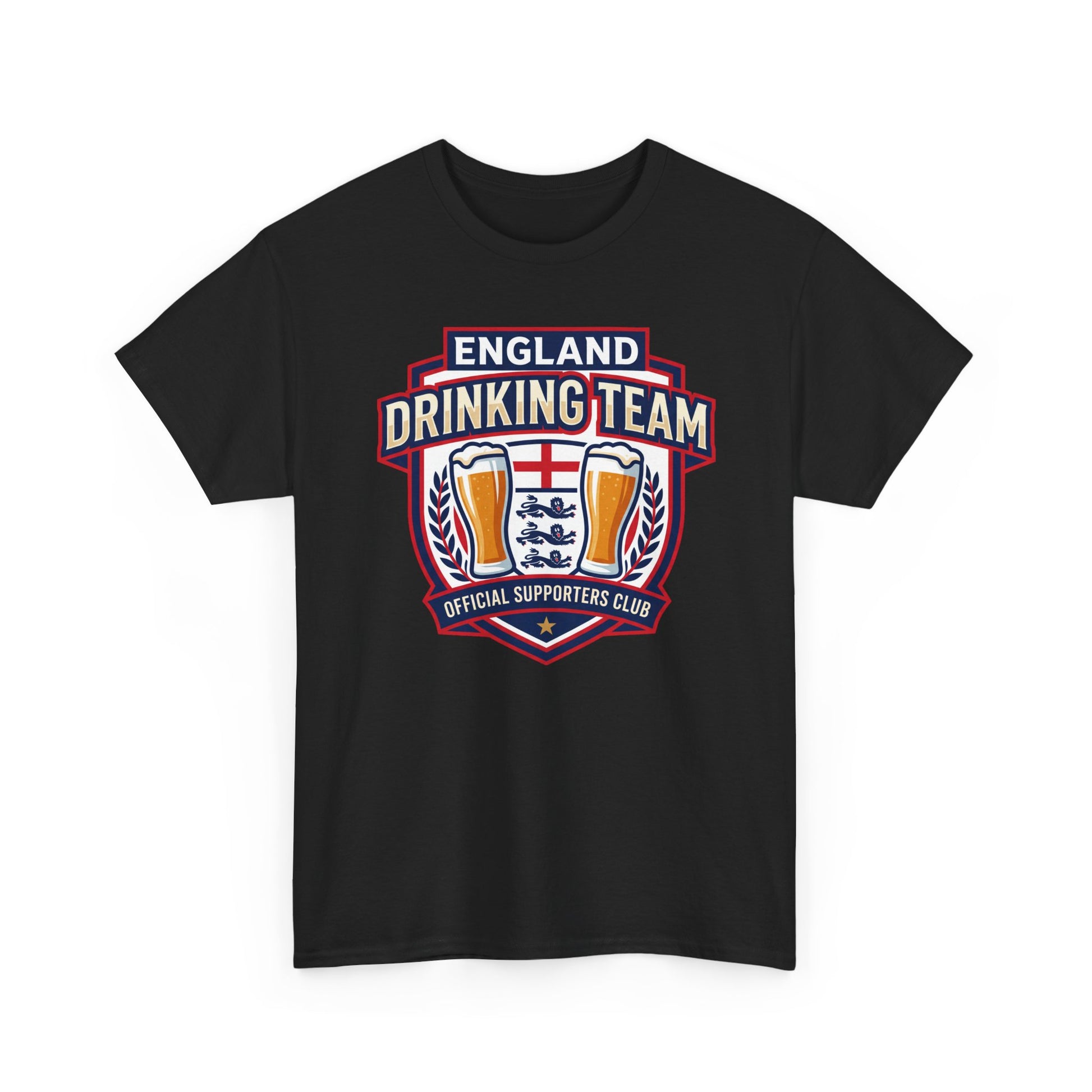 England Football Drinking Team Tee - Shit Shirt Club 