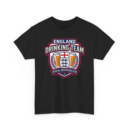 England Football Drinking Team Tee - Shit Shirt Club 