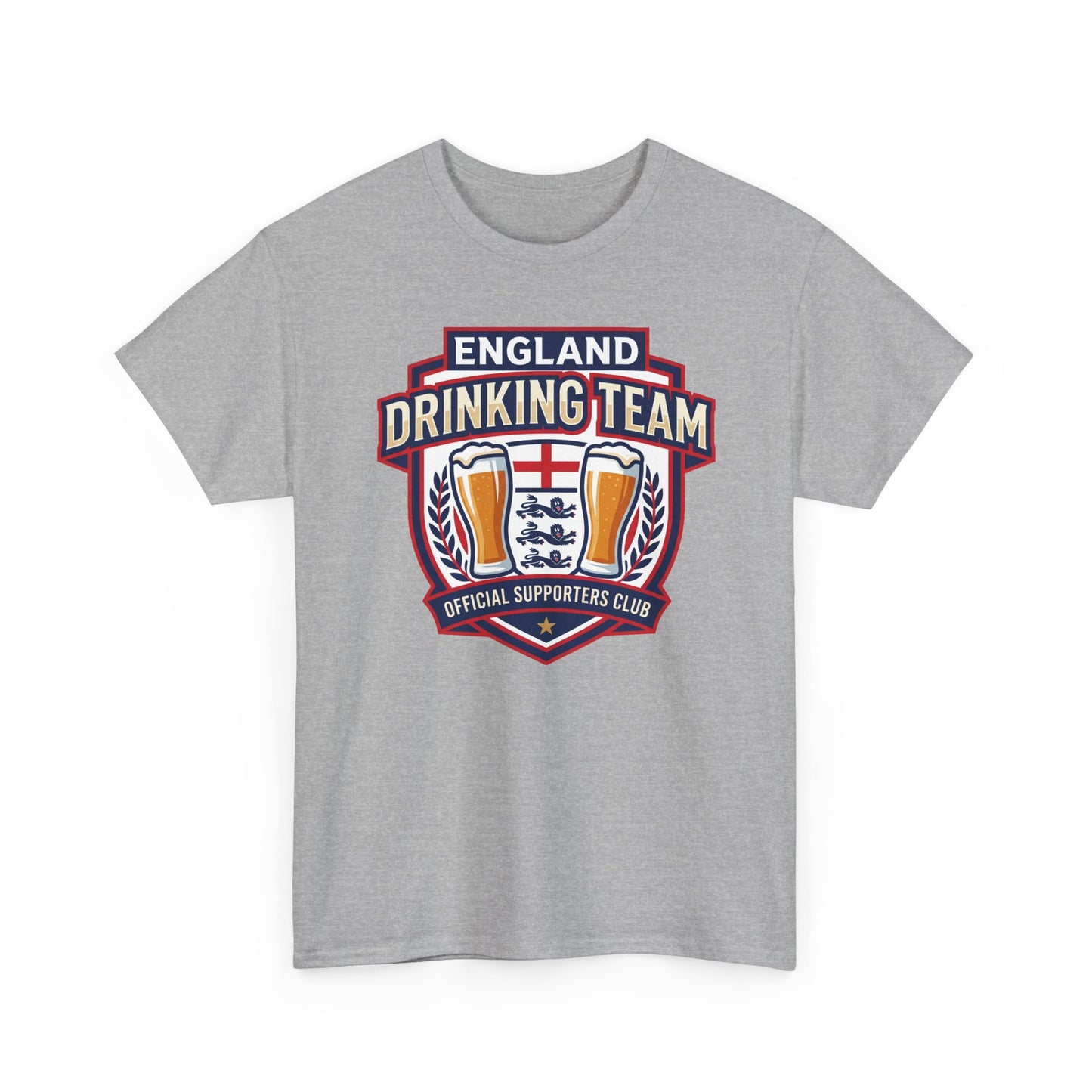 England Football Drinking Team Tee - Shit Shirt Club 