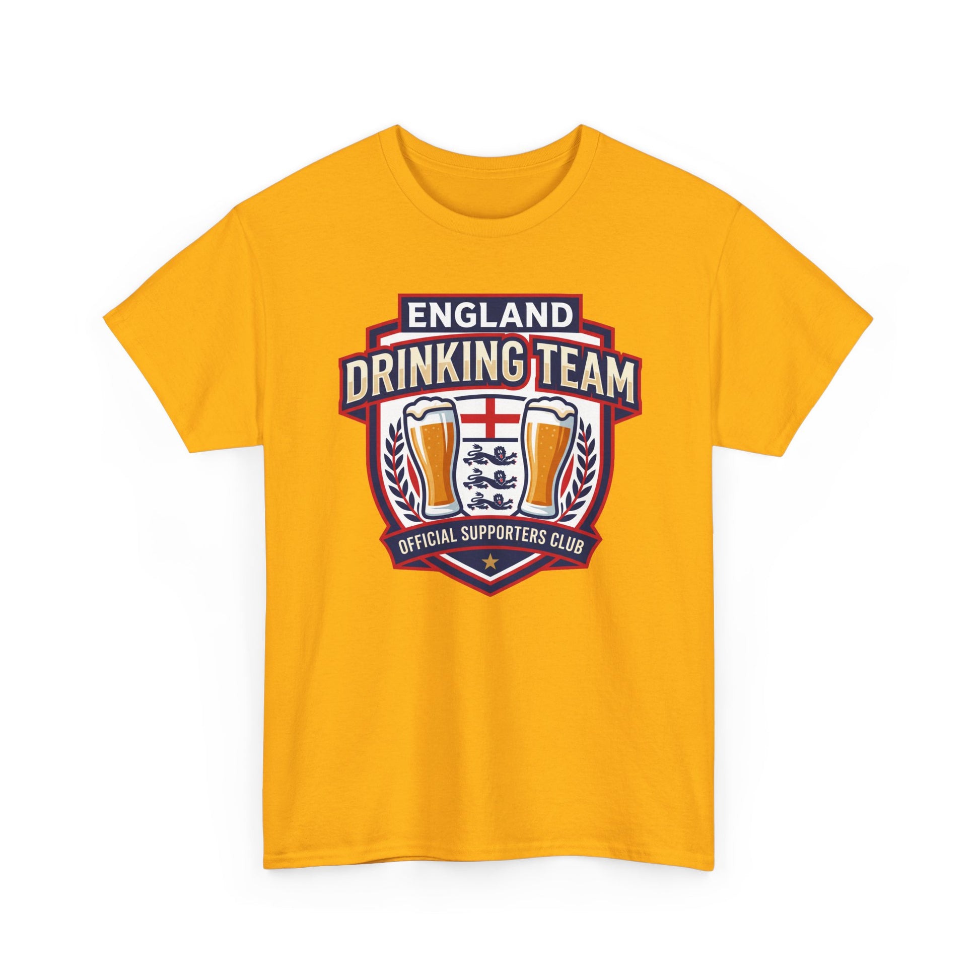 England Football Drinking Team Tee - Shit Shirt Club 
