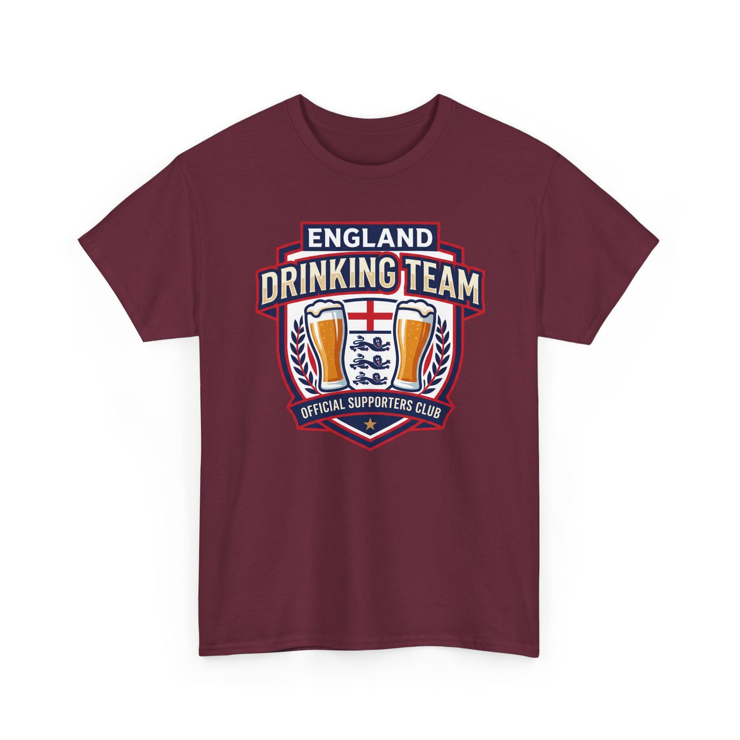 England Football Drinking Team Tee - Shit Shirt Club 