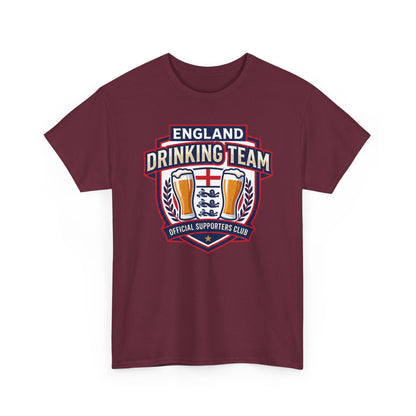 England Football Drinking Team Tee - Shit Shirt Club 