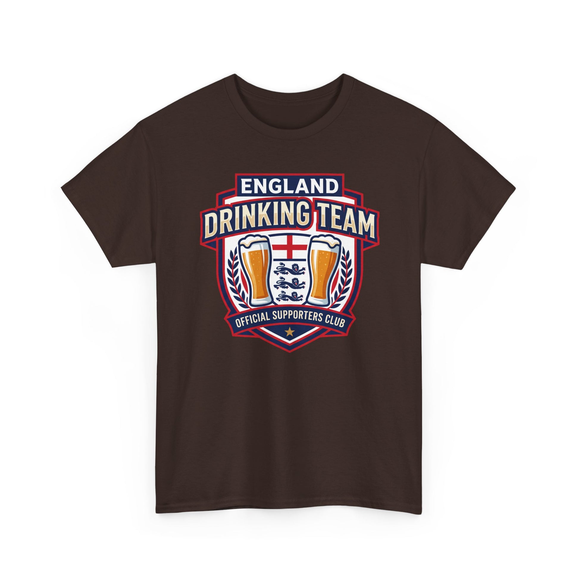 England Football Drinking Team Tee - Shit Shirt Club 
