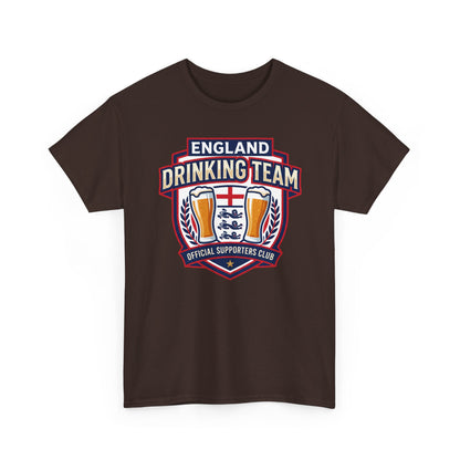 England Football Drinking Team Tee - Shit Shirt Club 