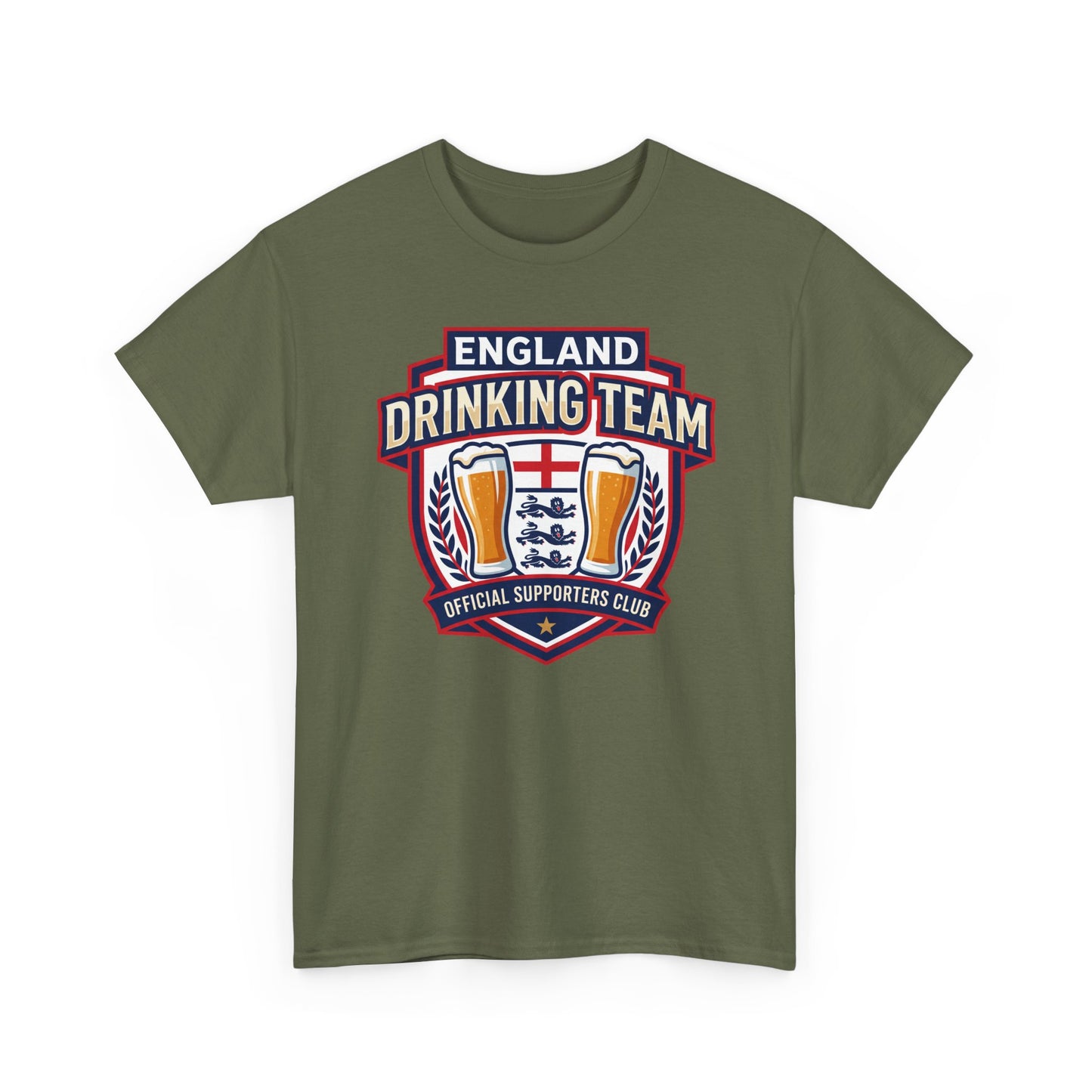 England Football Drinking Team Tee - Shit Shirt Club 