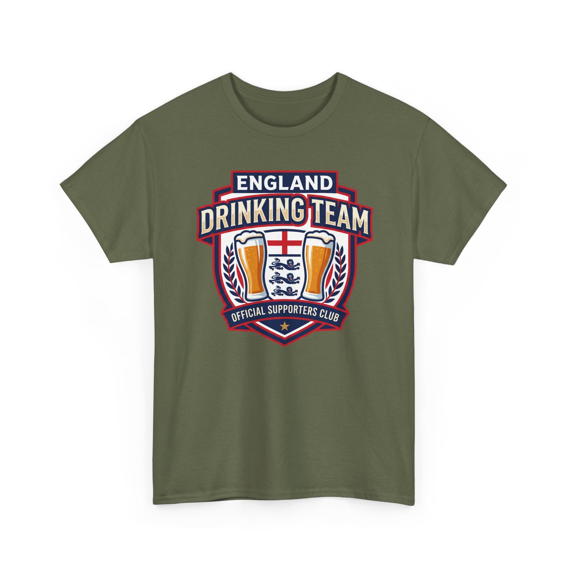 England Football Drinking Team Tee - Shit Shirt Club 
