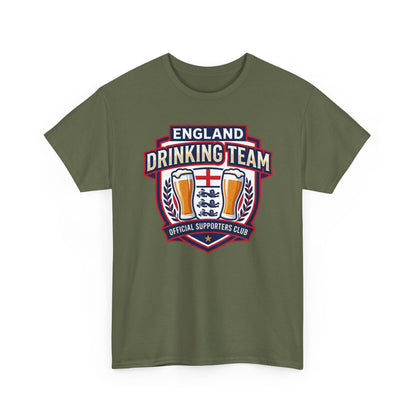 England Football Drinking Team Tee - Shit Shirt Club 