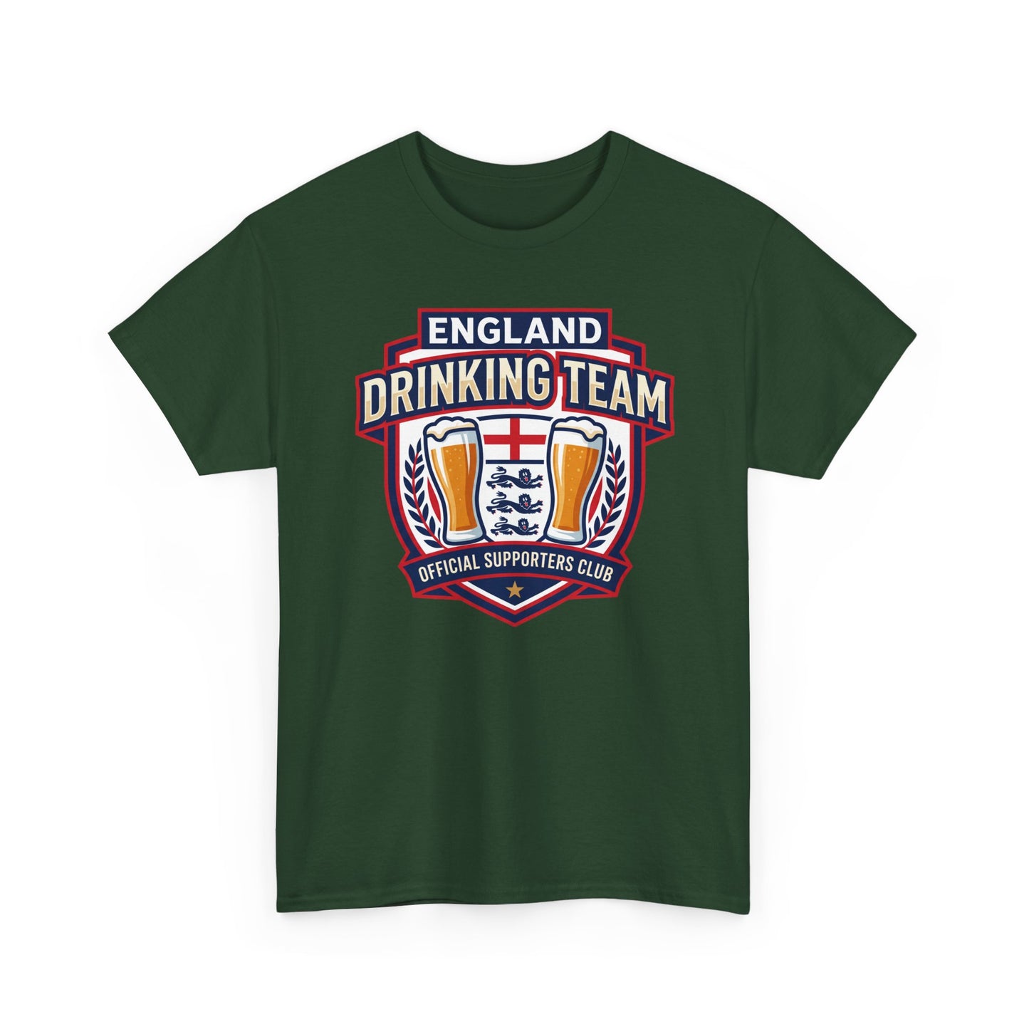 England Football Drinking Team Tee - Shit Shirt Club 