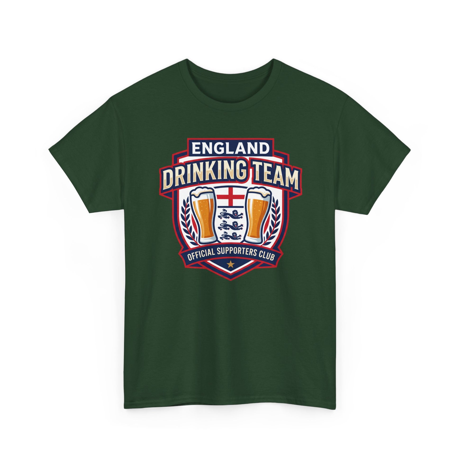England Football Drinking Team Tee - Shit Shirt Club 