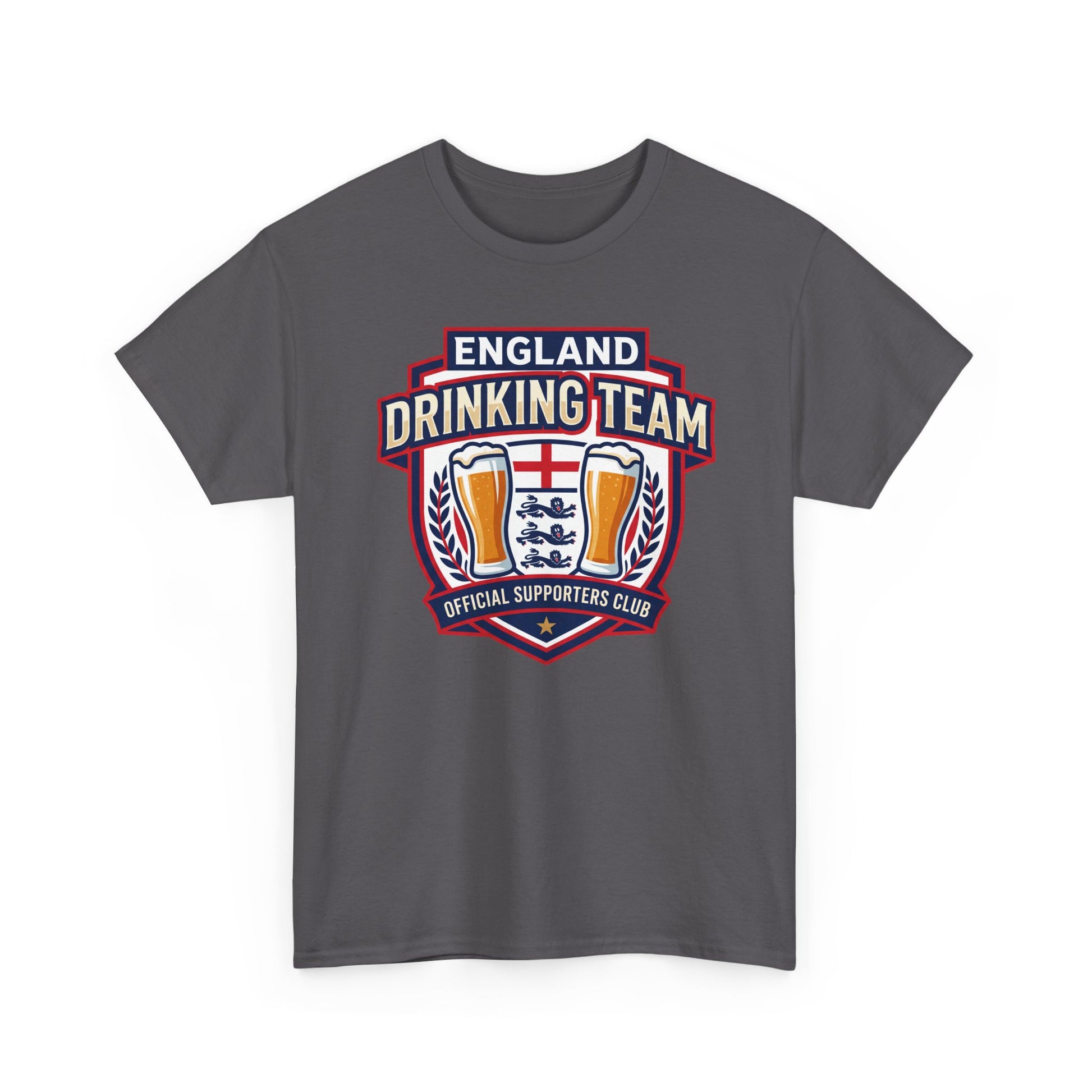 England Football Drinking Team Tee - Shit Shirt Club 