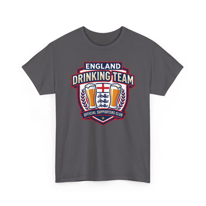 England Football Drinking Team Tee - Shit Shirt Club 