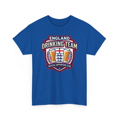 England Football Drinking Team Tee - Shit Shirt Club 